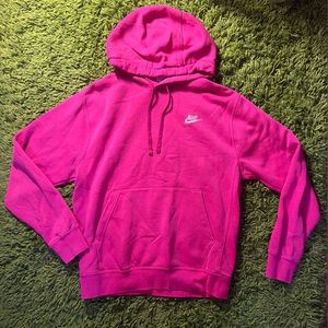 Pink women’s nike hoodie